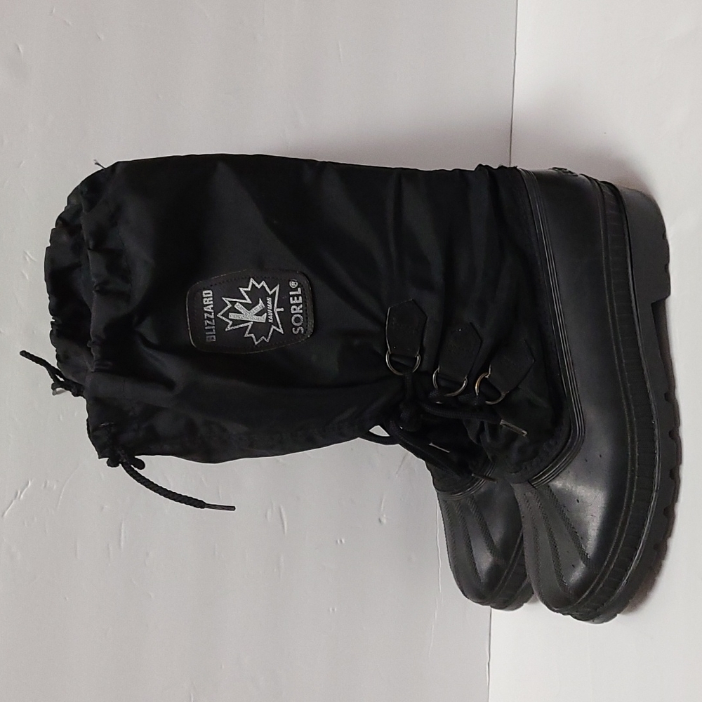 Sorel Blizzard Waterproof Winter Boots Black sz.8